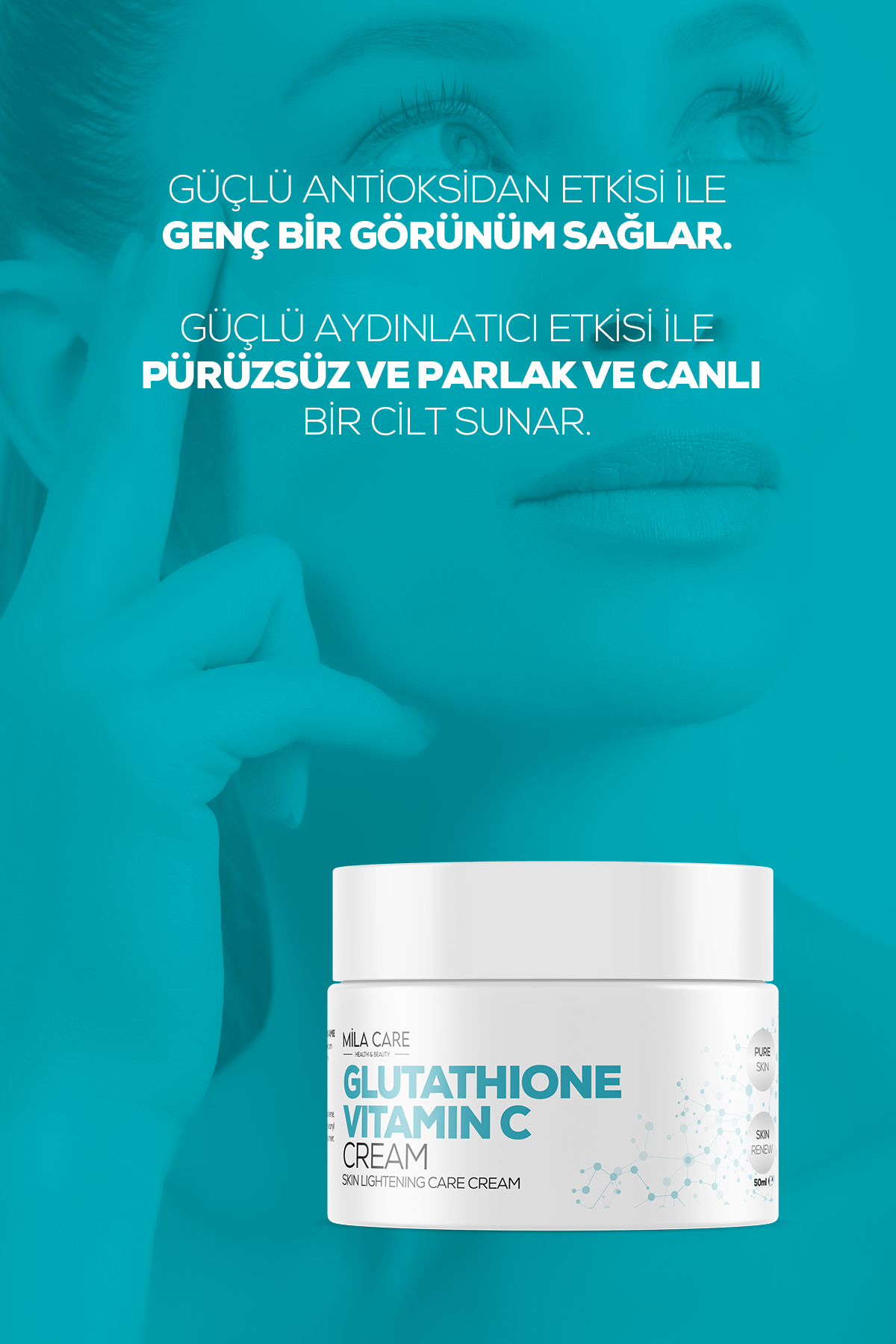 Glutatyon Vitamin C Krem