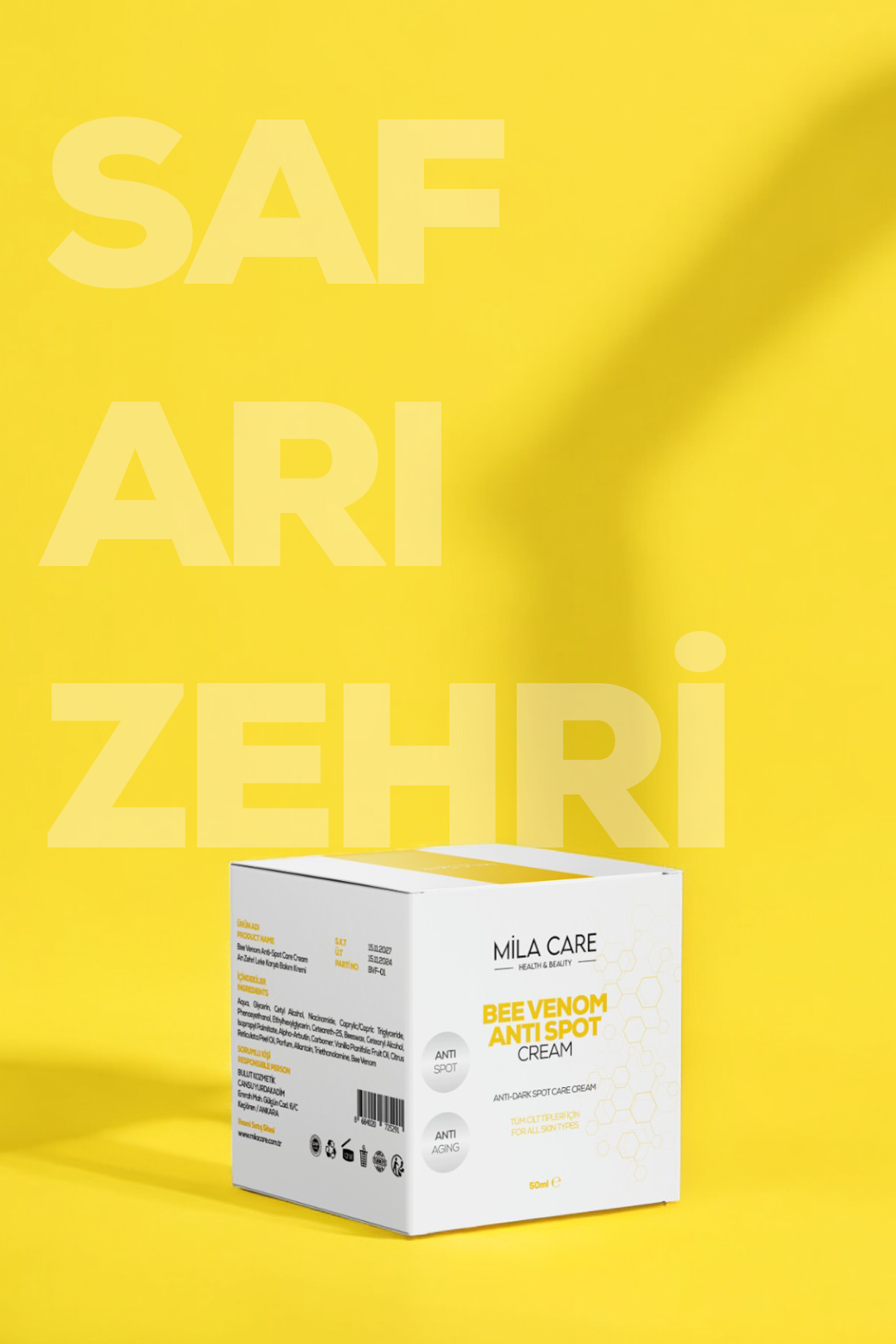 Bee Venom Leke Karşıtı Bakım Kremi