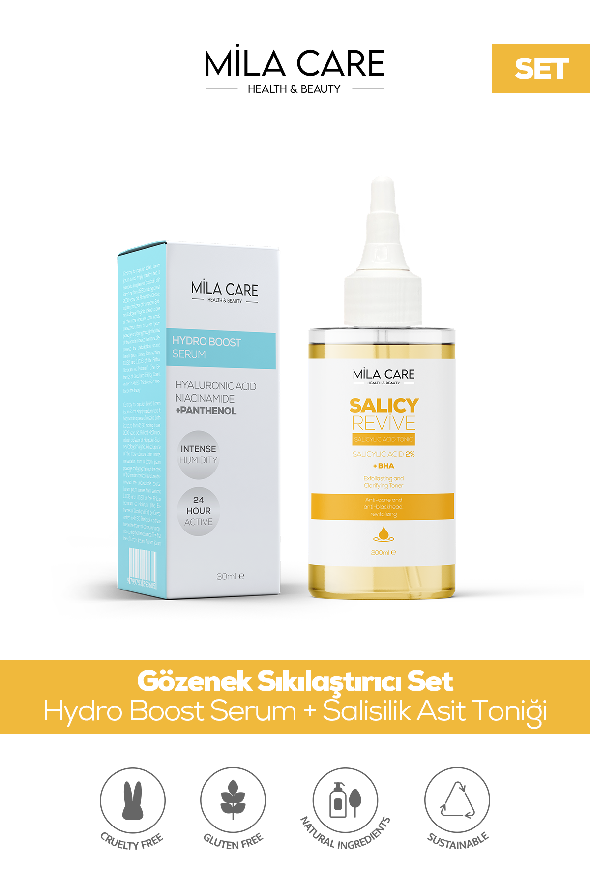 Gözenek Sıkılaştırıcı Set