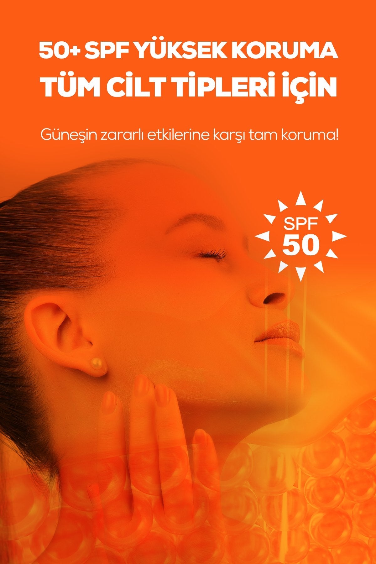 3 IN 1 Güneş Kremi 50+ SPF - Mila Care
