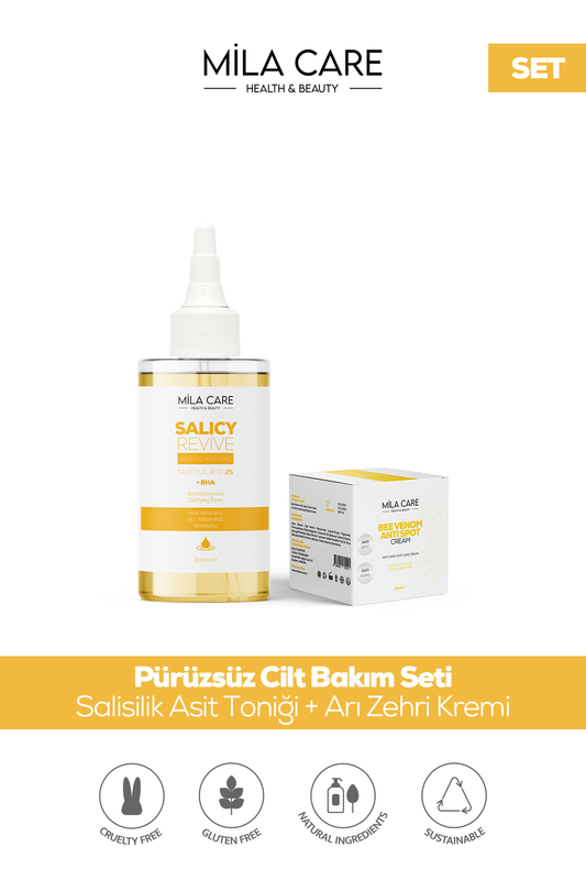Pürüzsüz Cilt Bakım Seti