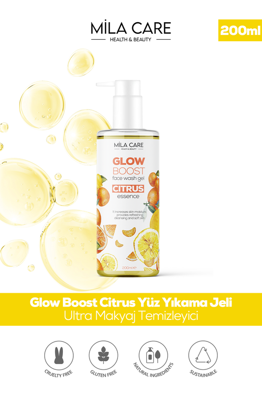 Glow Boost Citrus Yüz Yıkama Jeli