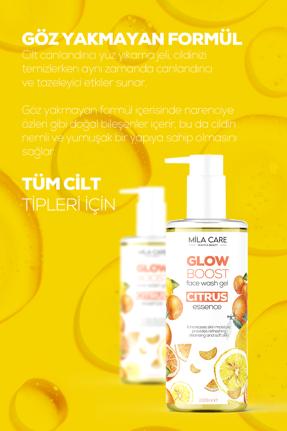 Glow Boost Citrus Yüz Yıkama Jeli