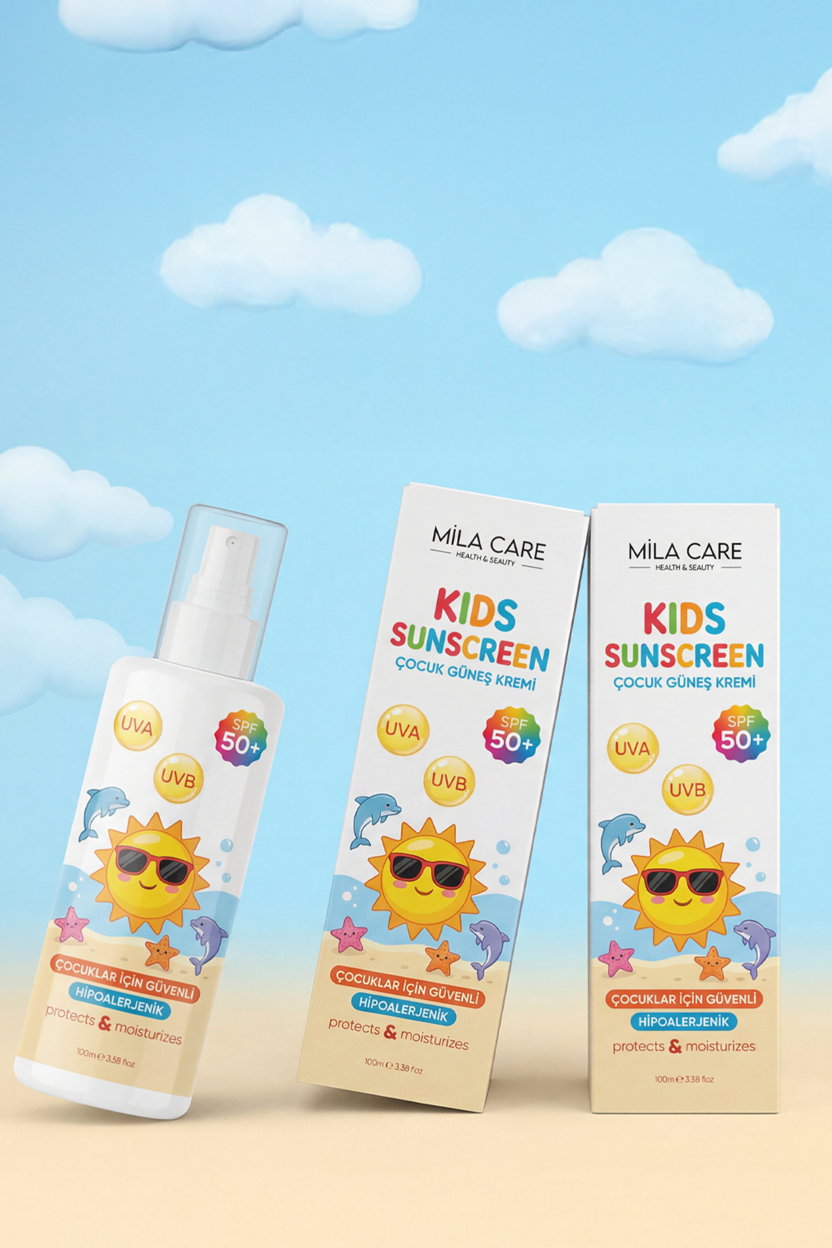 Kids Sun Shield Çocuk Güneş Kremi 50+ SPF