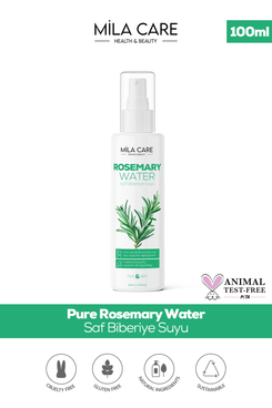 Pure Rosemary Water Saf Biberiye Suyu