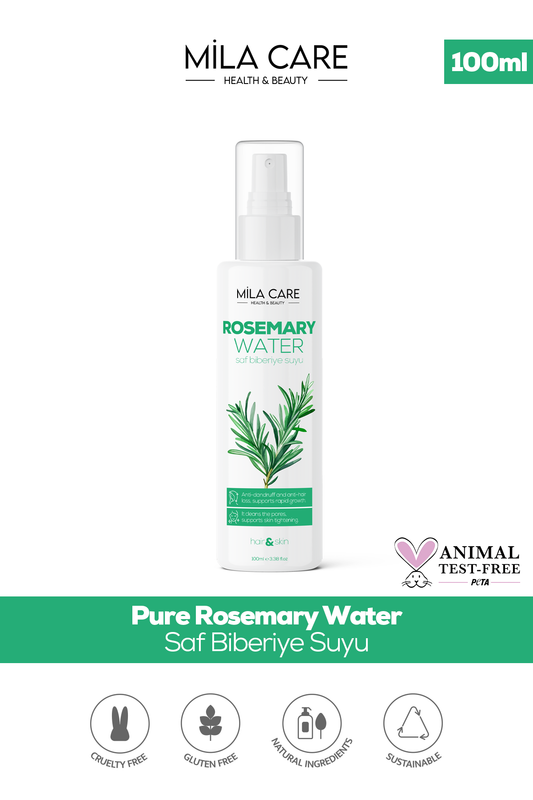Pure Rosemary Water Saf Biberiye Suyu