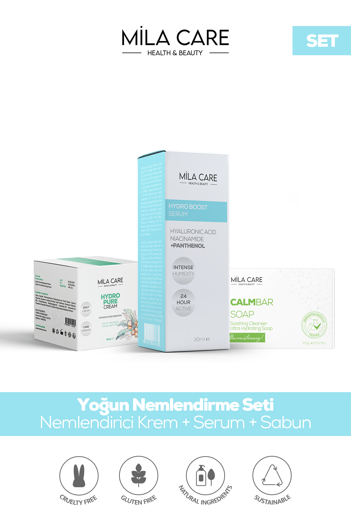 Yoğun Nemlendirme Seti
